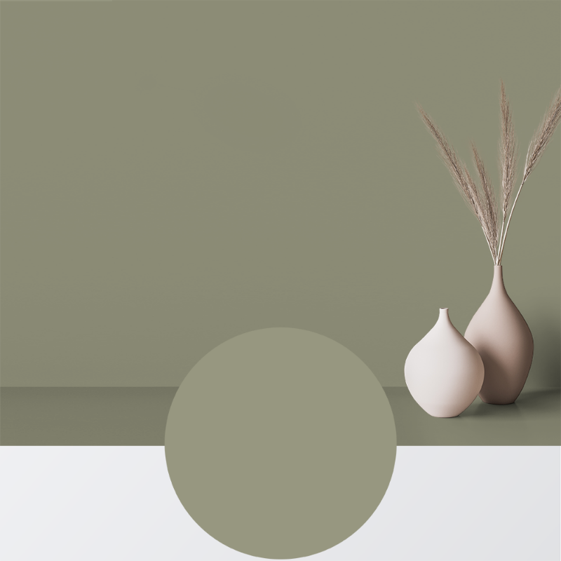 Picture of Maling - Farge W172 Green Garden by Anna Kubel