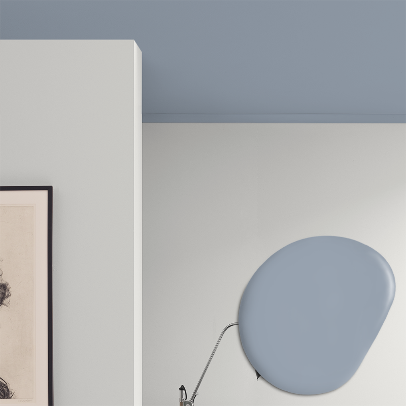 Bild på Takfärg - Kulör W68 Kurbitsblå