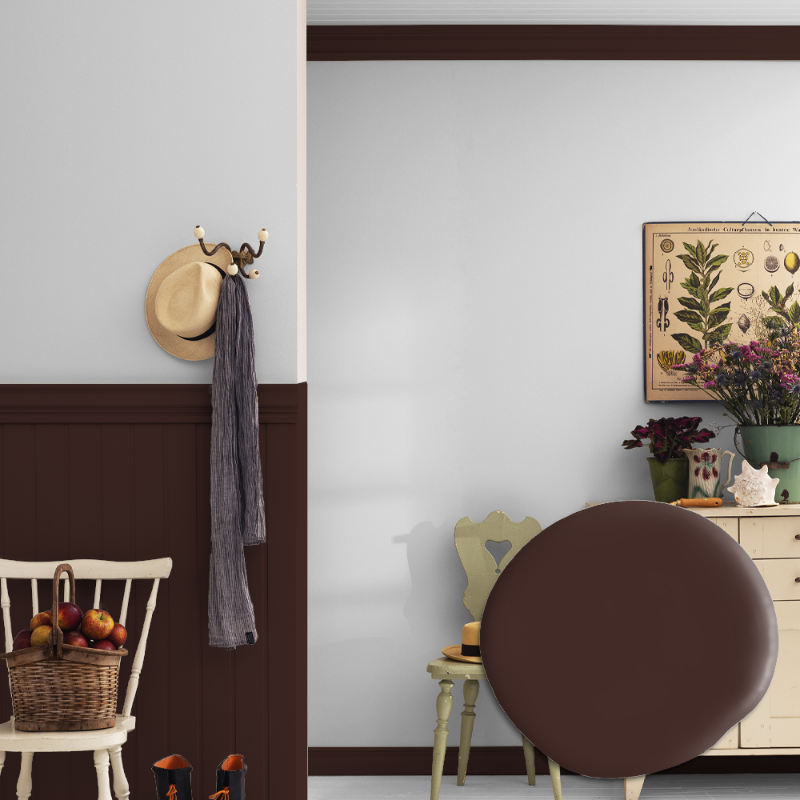 Picture of Snedkermaling - Farve W123 Brända plommon