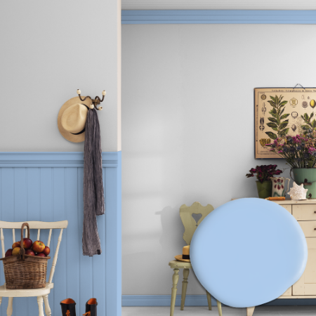 Picture of Snickerifärg - Kulör W131 Babyblå