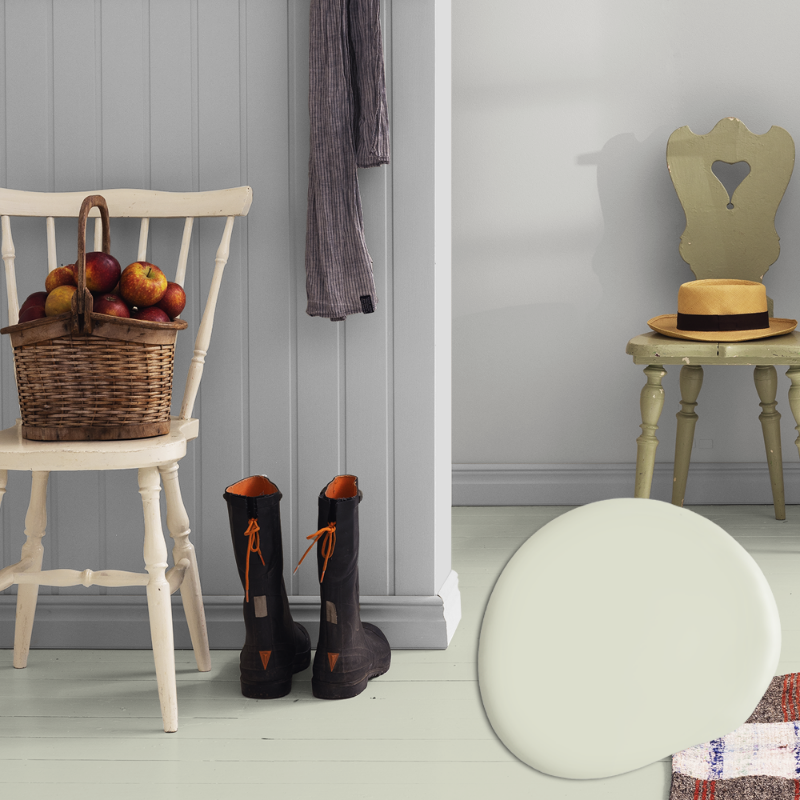 Picture of Floor paint - Colour W14 Päronmjölk