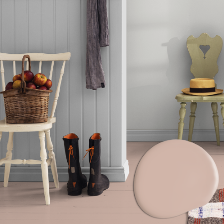 Picture of Gulvmaling - Farge W48 Rosa strössel