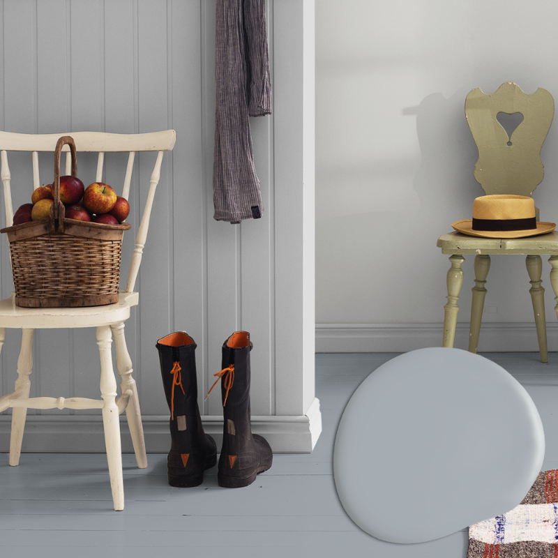 Image de Peinture pour sol - Couleur W63 Duvblå