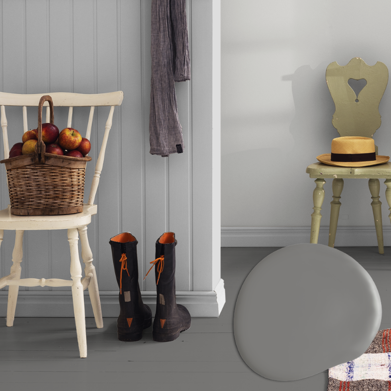 Picture of Floor paint - Colour W96 Järn