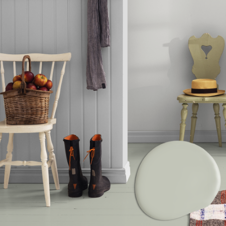 Image de Golvfärg - Kulör W117 Pärongrå