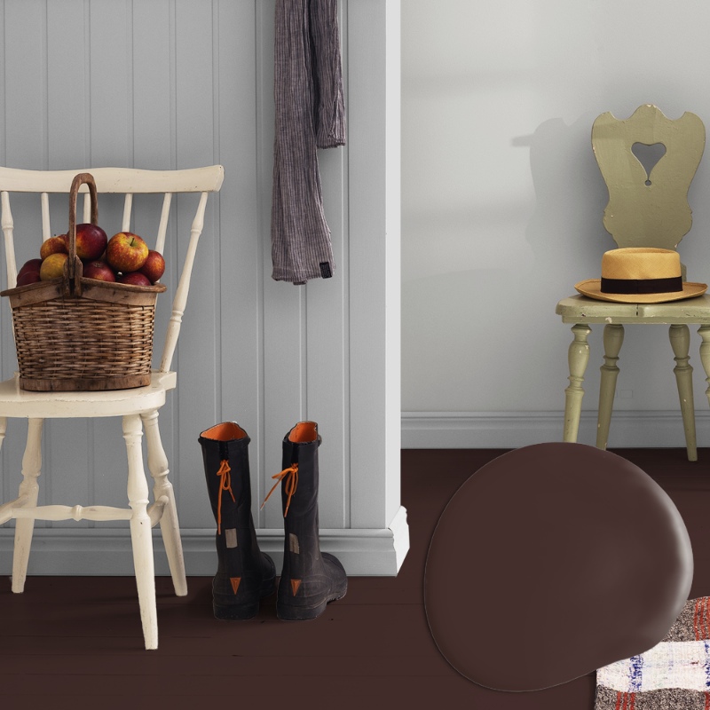 Picture of Gulvmaling - Farge W123 Brända plommon