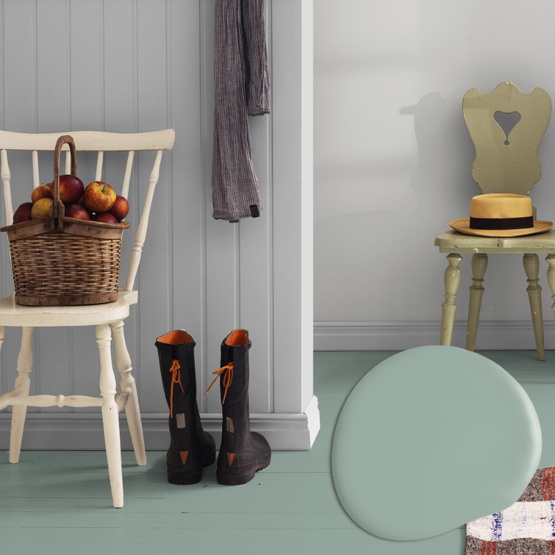 Picture of Gulvmaling - Farge W125 Jade grön