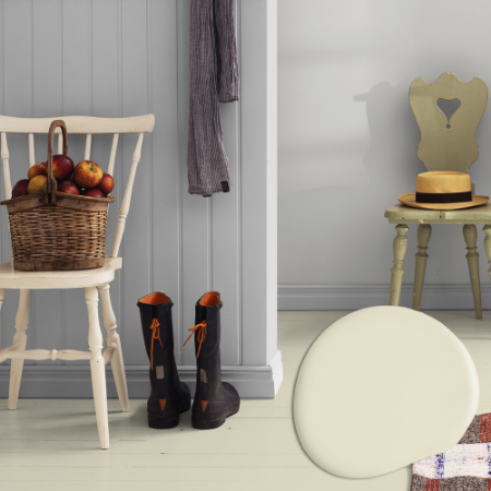 Image de Golvfärg - Kulör W127 Madagaskar vit