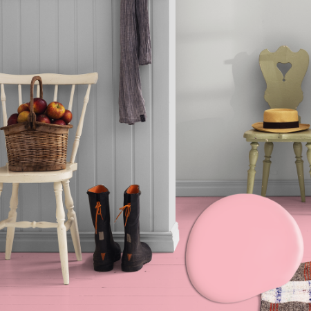 Image de Golvfärg - Kulör W137 Bubbelgum