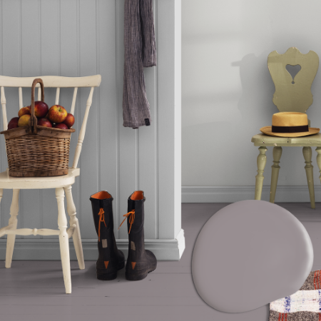 Image de Golvfärg - Kulör W139 Blåbärsmjölk