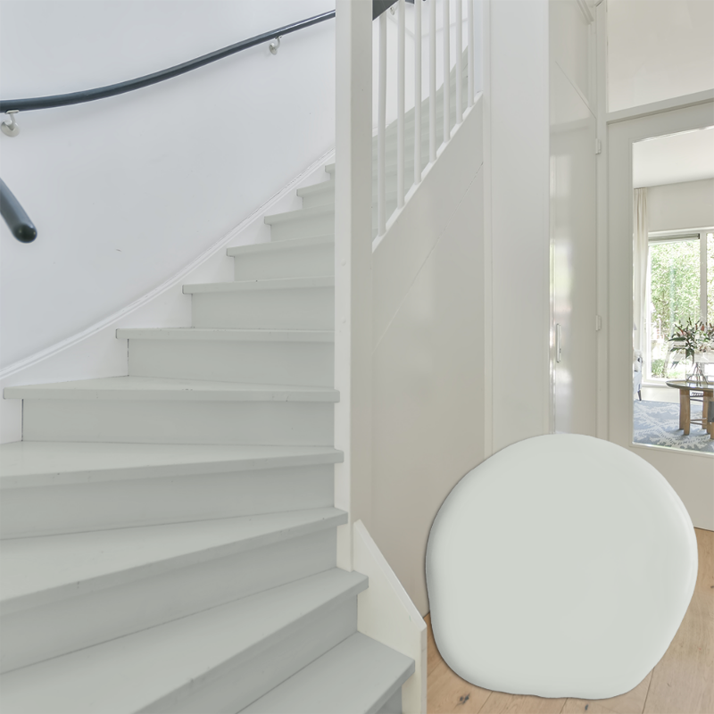 Image de Peinture pour escalier - Couleur W15 Mintpastill