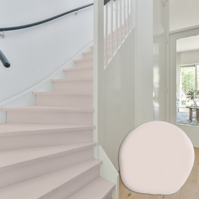 Image de Peinture pour escalier - Couleur W18 Sockervadd