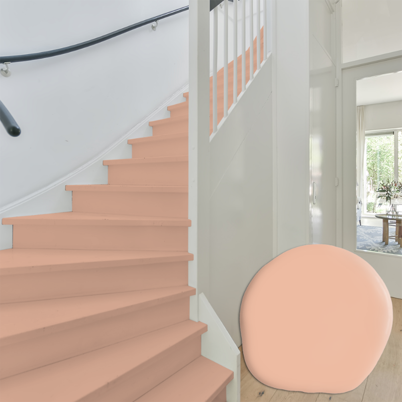Image de Peinture pour escalier - Couleur W20 Aprikos