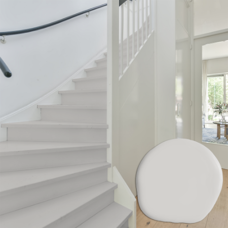 Picture of Trappmaling - Farge W21 Snöstorm