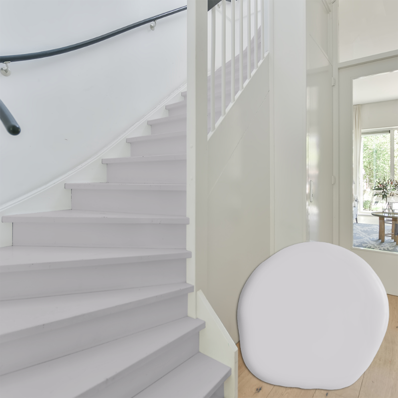 Image de Peinture pour escalier - Couleur W28 Regnmoln