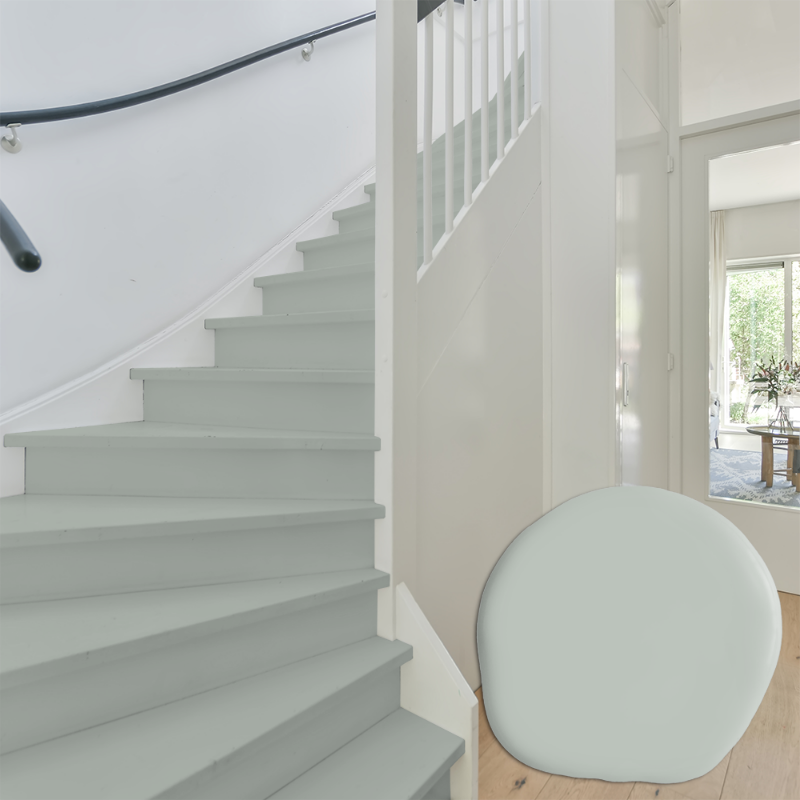 Image de Peinture pour escalier - Couleur W40 Fjord