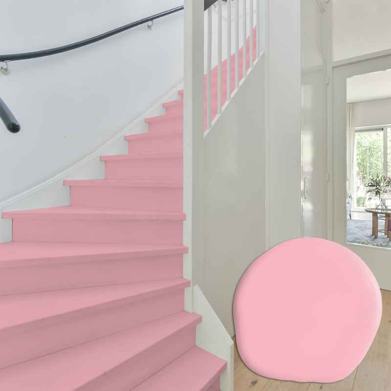 Image de Peinture pour escalier - Couleur W137 Bubbelgum