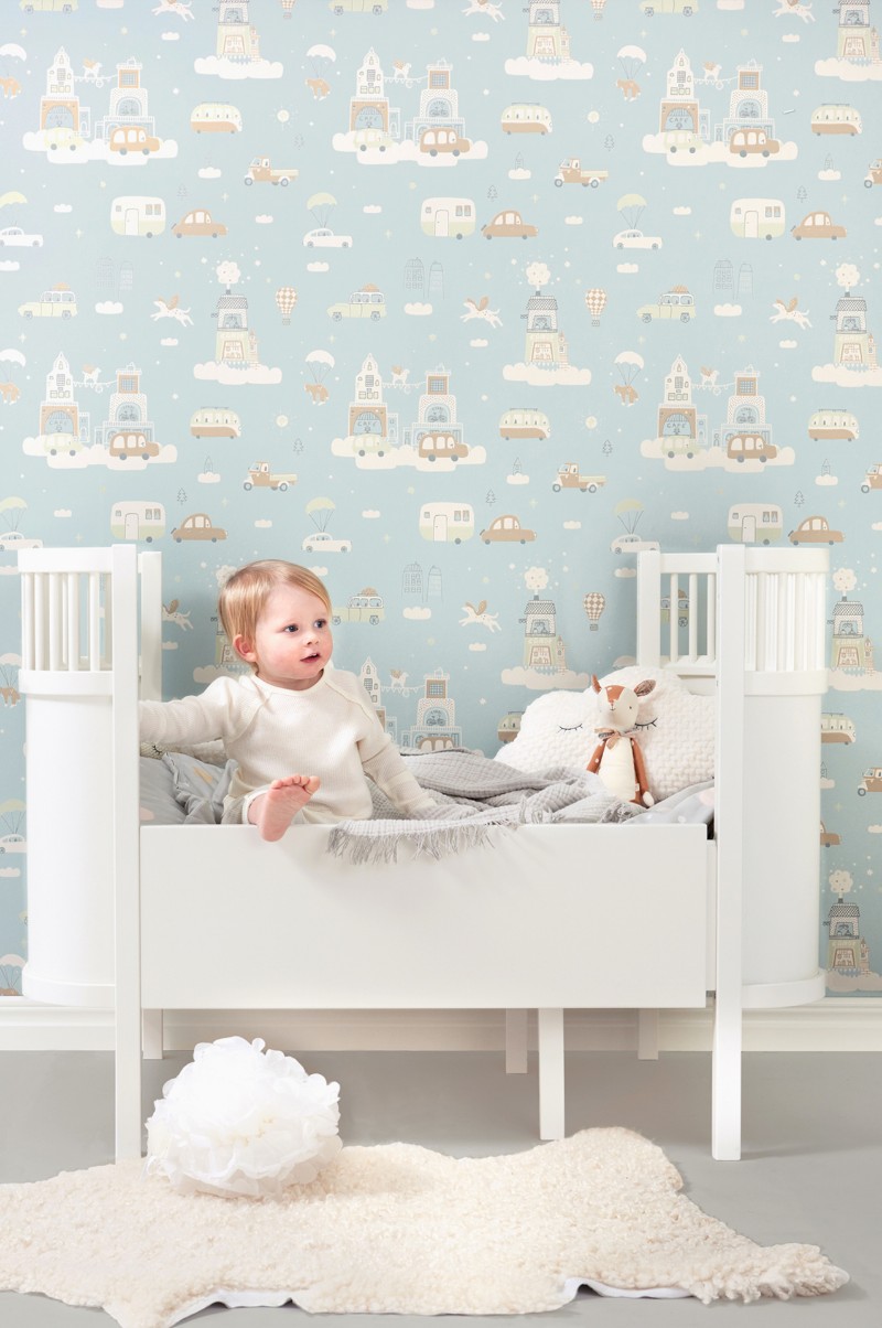 Obrazek ABOVE THE CLOUDS SOFT BLUE - 131-02