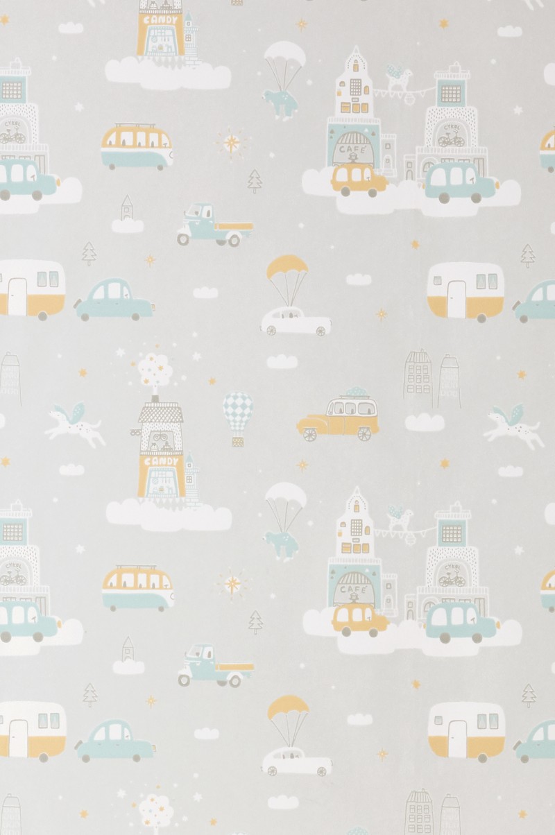 Picture of ABOVE THE CLOUDS SOFT GREY - 131-01