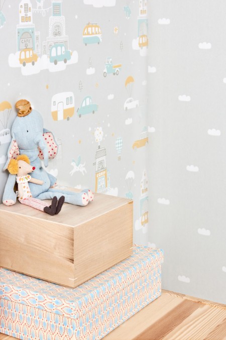 Image de ABOVE THE CLOUDS SOFT GREY - 131-01