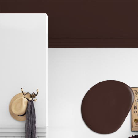 Picture of Takfärg - Kulör W123 Brända plommon