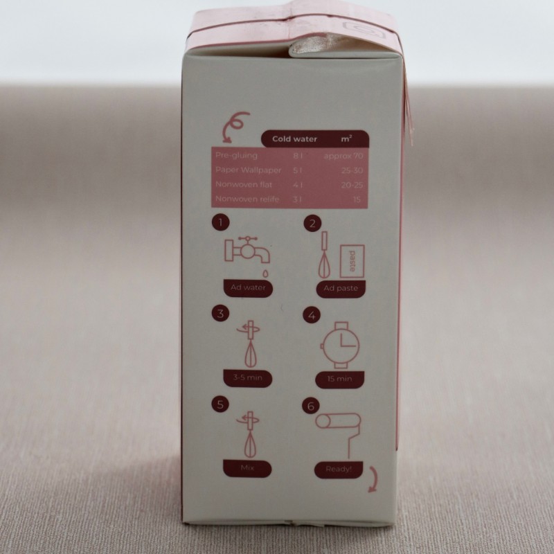 Picture of Don't forget - Wallpaper paste for your wallpaper! (One covers approx 4 rolls; 20m2)