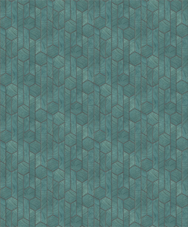 Picture of Kantha Teal - SUM104