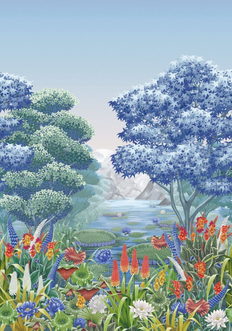 Afbeeldingen van Elysium Mural - W7810-01