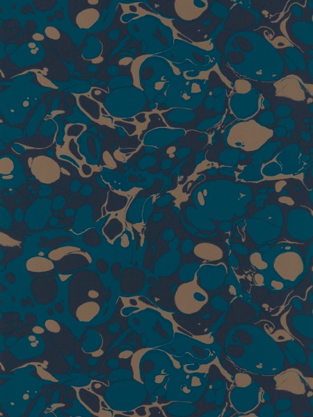 Picture of Marble Azurite/ Copper/Japanese Ink - HQN2112837