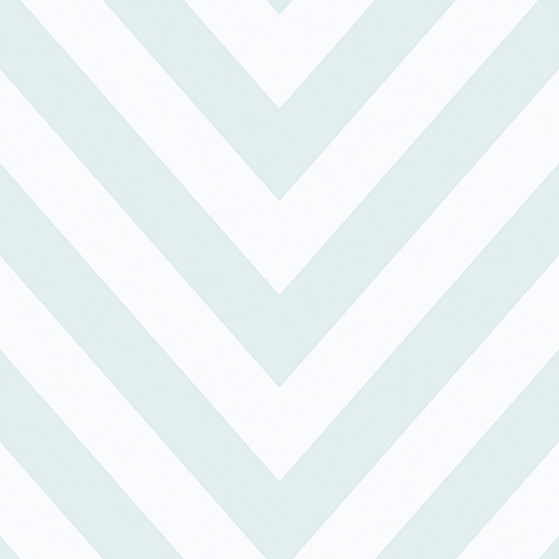 Picture of Chevron Soft Teal - 12570