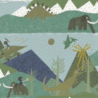 Picture of Prehistoric Teal - 13261