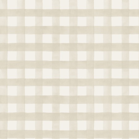 Picture of Watercolour Gingham Beige - 13290