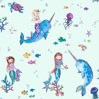 Bild på Narwhals and Mermaids - 91011