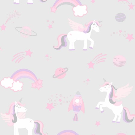 Picture of Unicorns, Rockets and Rainbows - 90960