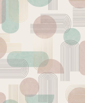 Picture of Arch Geo Duckegg/Pink - 13090