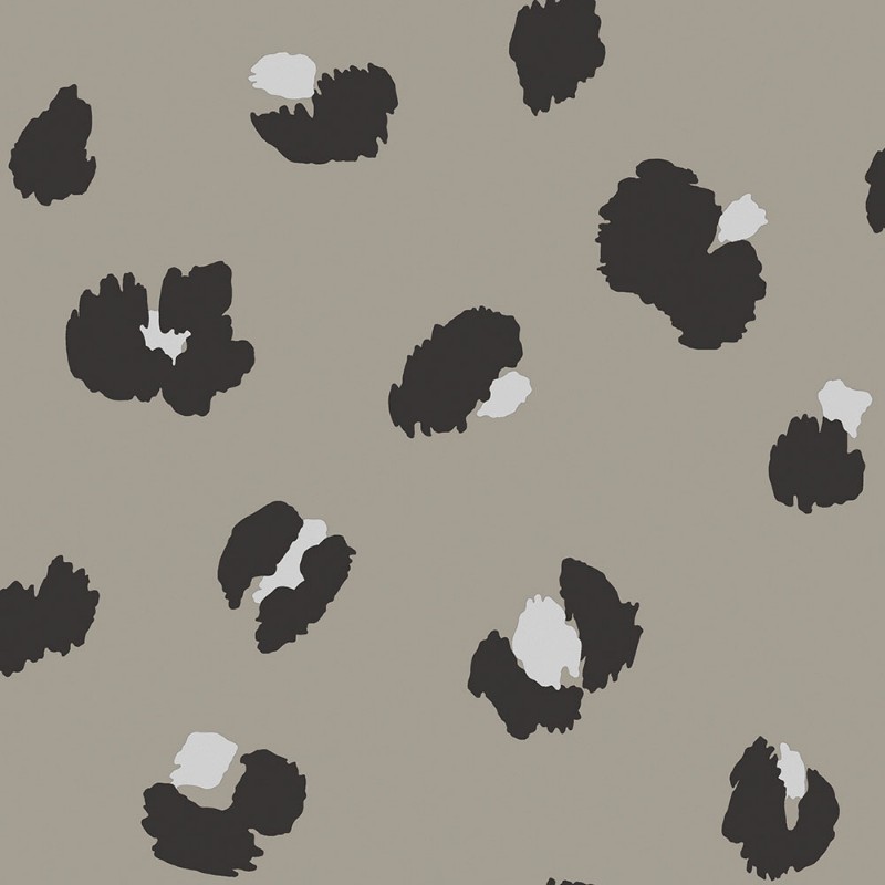 Afbeeldingen van Large Leopard Spot Taupe - 13030