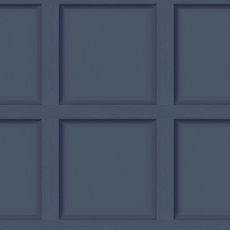 Afbeeldingen van Modern Wood Panel Navy Blue - 12980