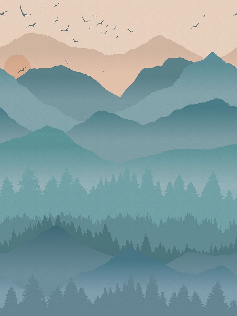 Afbeeldingen van väggbild Montana - 99359