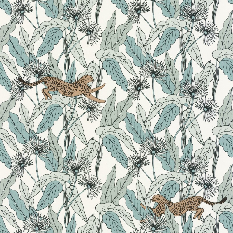 Picture of Fantasy World Vert Amande Fond Blanc OR - PTB101770000