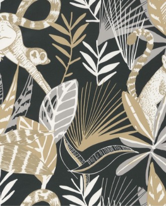 Image de Odyssee Madagascar Noir / Beige / Dore - OYS101409911