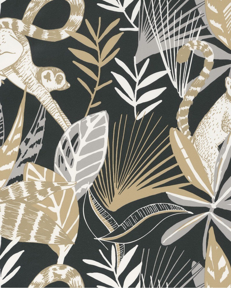 Picture of Odyssee Madagascar Noir / Beige / Dore - OYS101409911