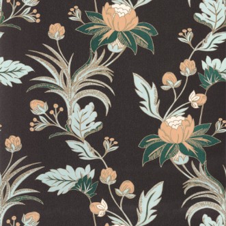 Bild på Dream Garden Elegance Vert Sapin Irise Fond Noir - DGN102277110