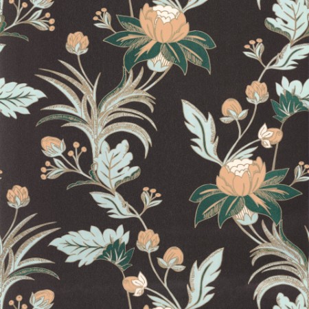 Afbeeldingen van Dream Garden Elegance Vert Sapin Irise Fond Noir - DGN102277110