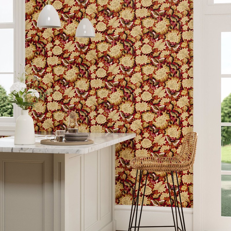 Picture of Amara Butterfly Cinnabar/Ink Black - DWAW217116