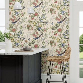 Afbeeldingen van Chinoiserie Hall Linen/Chintz - DWAW217113