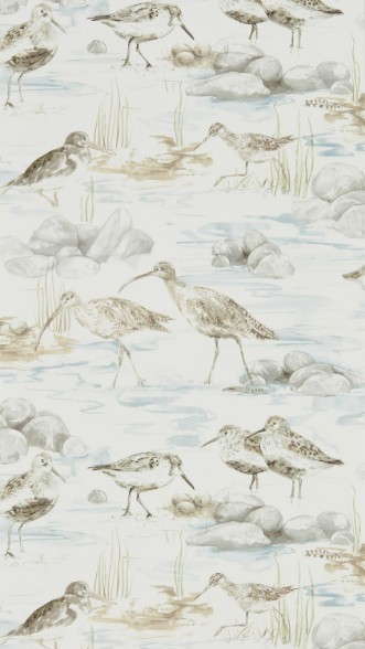 Afbeeldingen van Estuary Birds Blue/Grey - DEBB216492