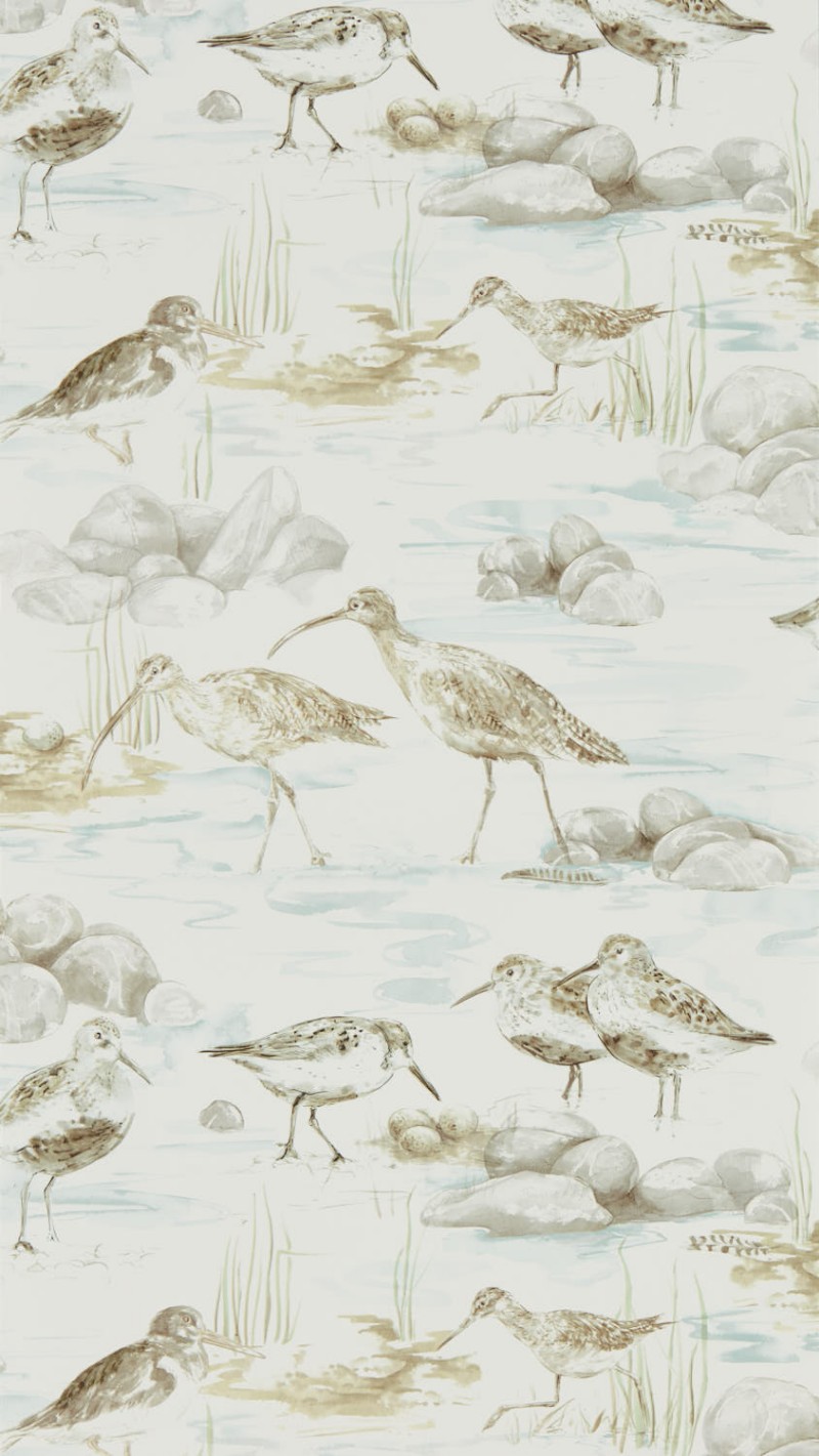 Afbeeldingen van Estuary Birds Mist/Ivory - DEBB216494