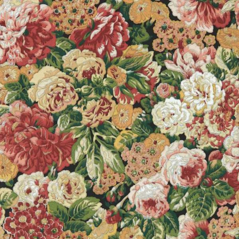Afbeeldingen van Rose and Peony Amanpuri Red/Devon Green - DOSW217028