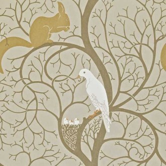 Afbeeldingen van SQUIRREL & DOVE Linen/Ivory - DVIWSQ101