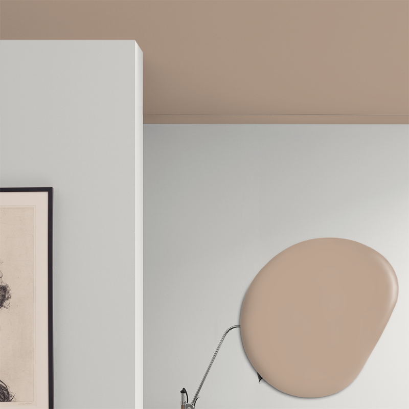 Afbeeldingen van Plafond verf - Kleur W166 Lingonmjölk by Linda Åhman